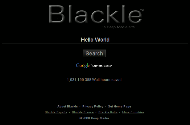 Blackle